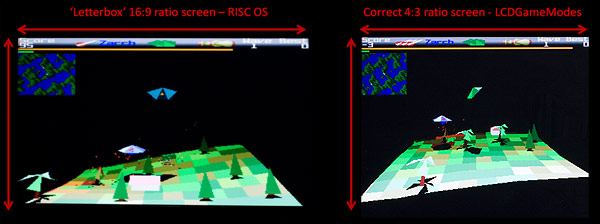 Aspect Ratio comparison